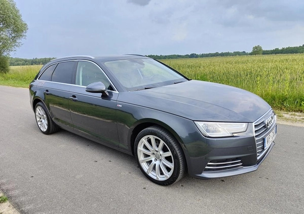 Audi A4 cena 68900 przebieg: 188495, rok produkcji 2016 z Kłodawa małe 781